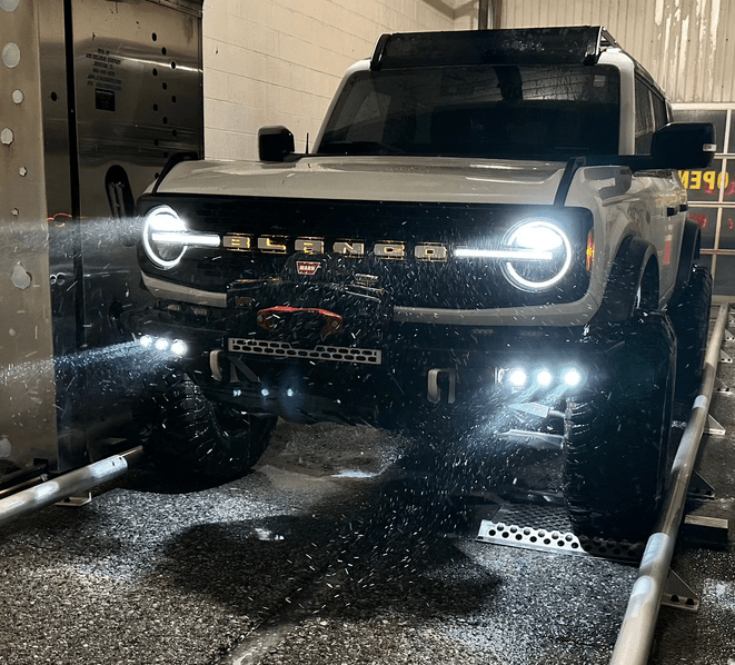 Oracle Laser Auxiliary Light / LED Fog Light Kit 2021 - 2024 Bronco - Speedlogix