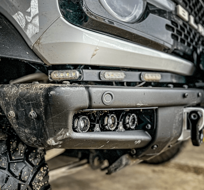 Oracle Laser Auxiliary Light / LED Fog Light Kit 2021 - 2024 Bronco - Speedlogix