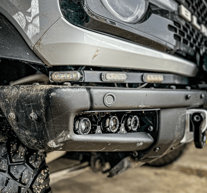 Oracle Laser Auxiliary Light / LED Fog Light Kit 2021 - 2024 Bronco - Speedlogix