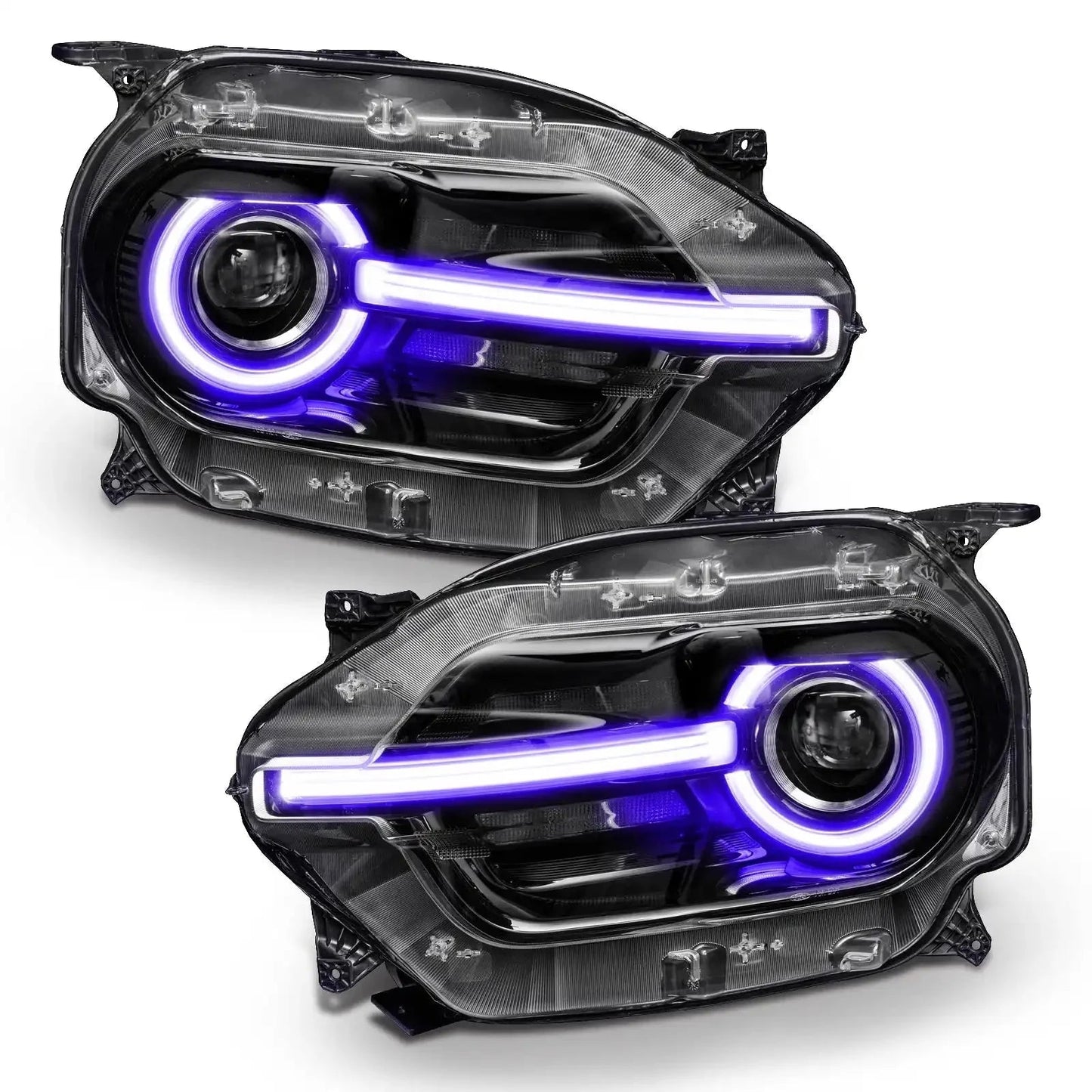 ORACLE Lighting 2021 - 2025 Ford Bronco Sport ColorSHIFT RGB+W Headlight DRL + Halo Upgrade - Speedlogix