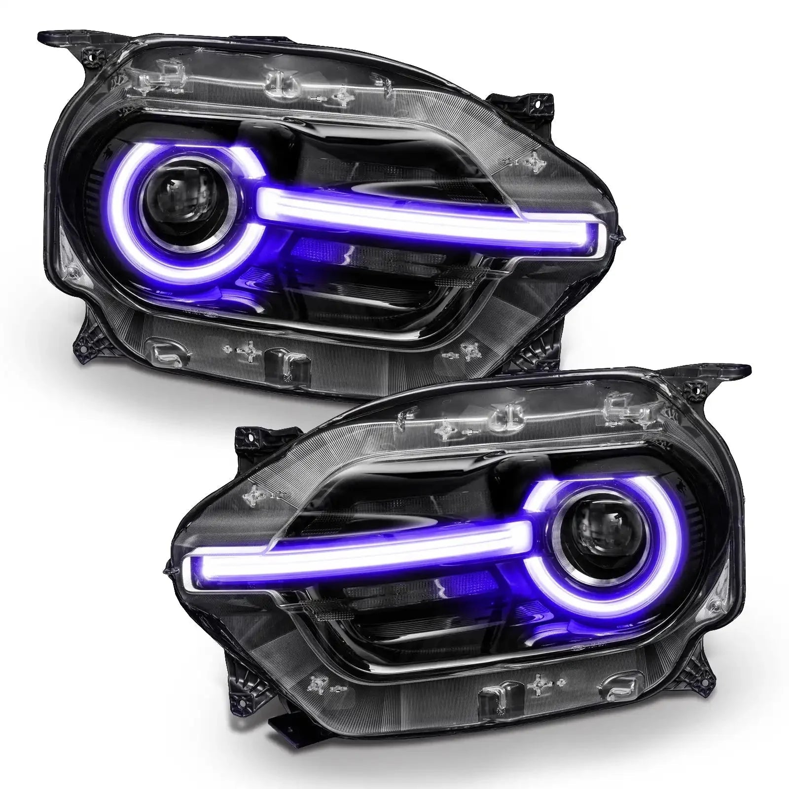 ORACLE Lighting 2021 - 2025 Ford Bronco Sport ColorSHIFT RGB+W Headlight DRL + Halo Upgrade - Speedlogix