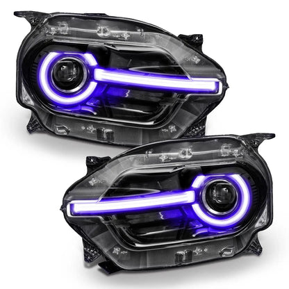 ORACLE Lighting 2021 - 2025 Ford Bronco Sport ColorSHIFT RGB+W Headlight DRL + Halo Upgrade - Speedlogix