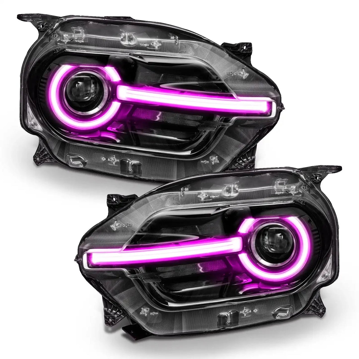 ORACLE Lighting 2021 - 2025 Ford Bronco Sport ColorSHIFT RGB+W Headlight DRL + Halo Upgrade - Speedlogix