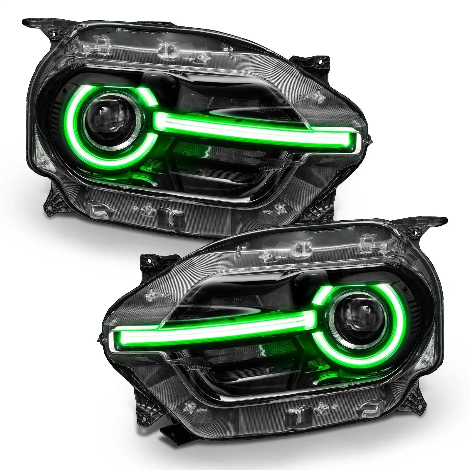 ORACLE Lighting 2021 - 2025 Ford Bronco Sport ColorSHIFT RGB+W Headlight DRL + Halo Upgrade - Speedlogix