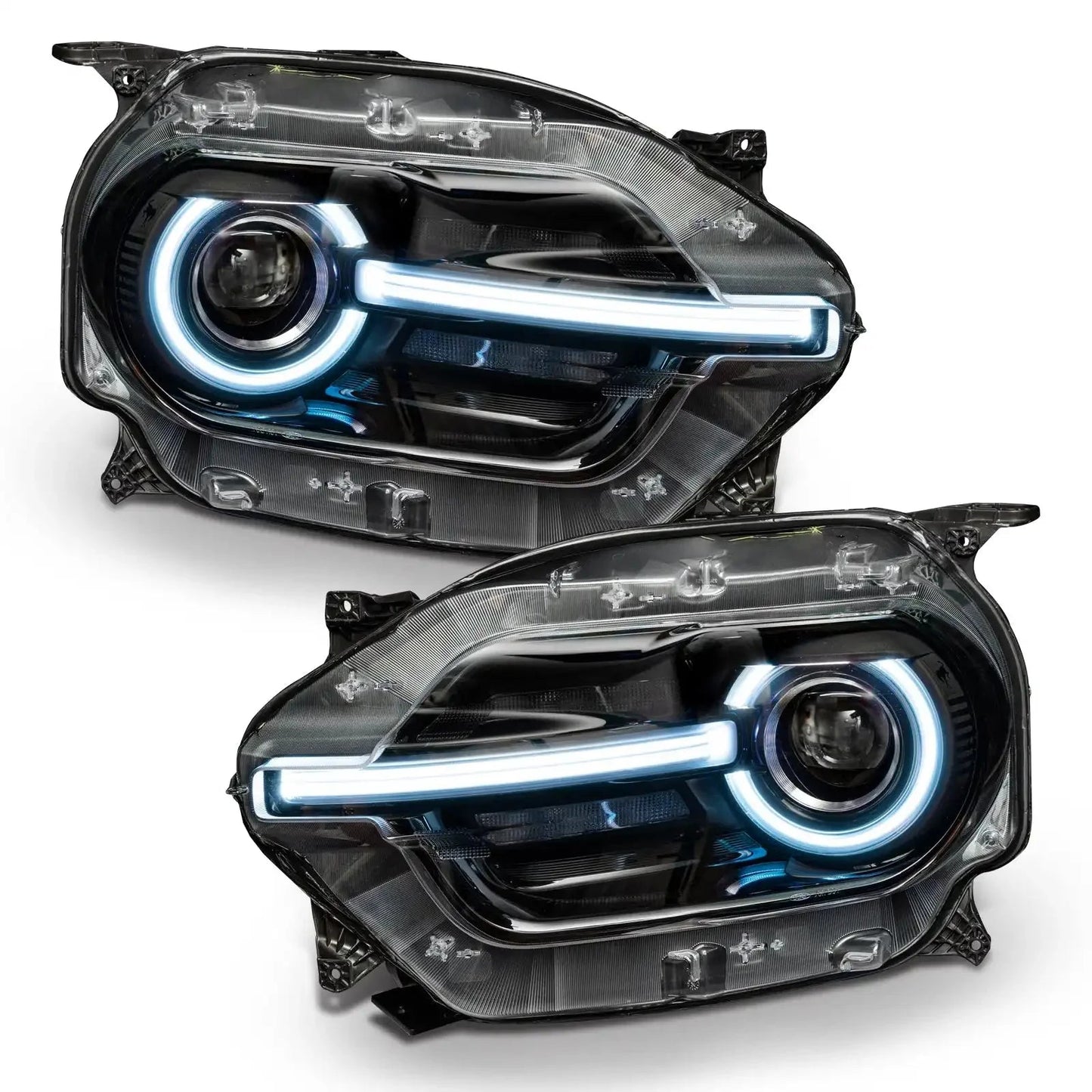 ORACLE Lighting 2021 - 2025 Ford Bronco Sport ColorSHIFT RGB+W Headlight DRL + Halo Upgrade - Speedlogix