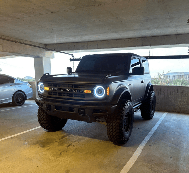 Driver Side LED Projector Headlight For 2021-2024 Ford Bronco Sport – Factory Style With Signature Lighting