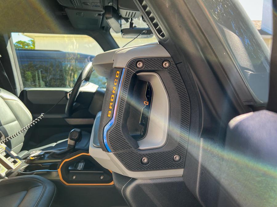 Outer Grab Handle Stripe Overlays (EZ Apply - Standard Series) - 2021+ Bronco - Speedlogix