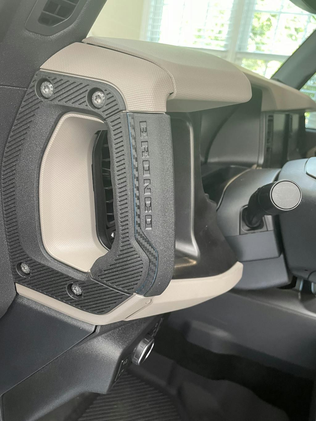 Outer Grab Handle Stripe Overlays (EZ Apply - Standard Series) - 2021+ Bronco - Speedlogix