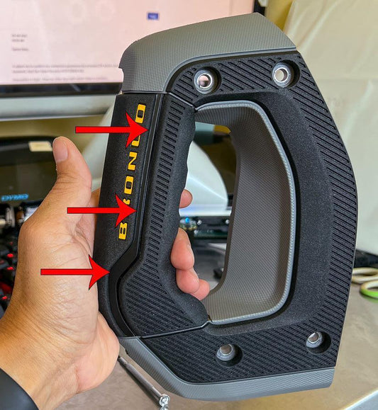 Outer Grab Handle Stripe Overlays (Full Coverage) - 2021+ Bronco - Speedlogix