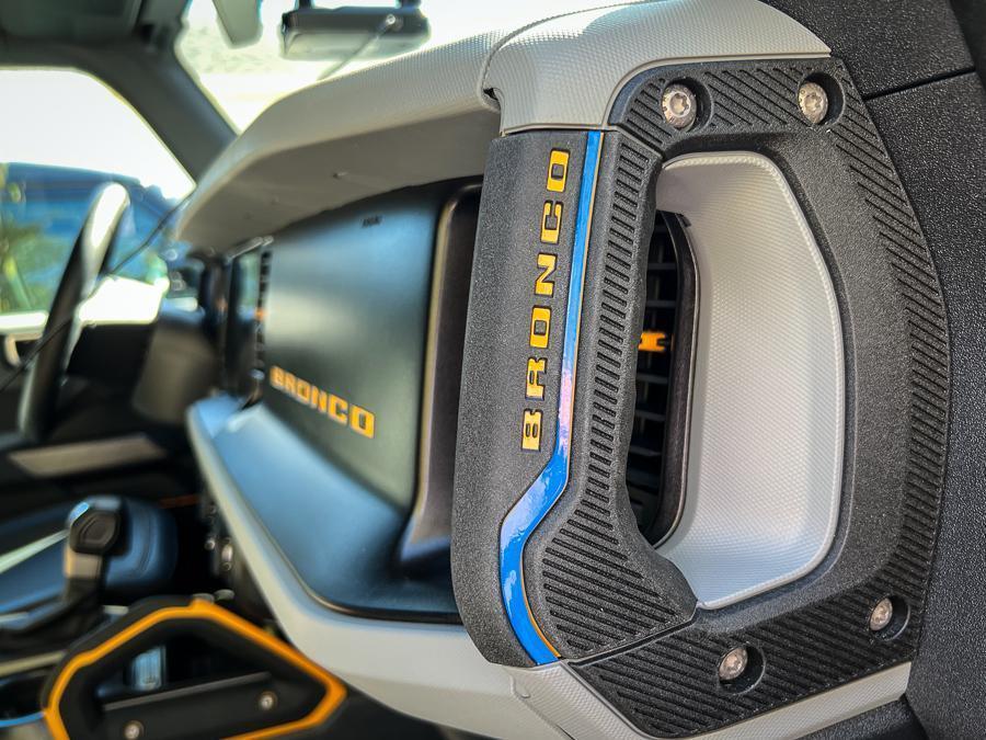 Outer Grab Handle Stripe Overlays (Full Coverage) - 2021+ Bronco