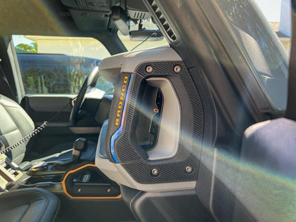Outer Grab Handle Stripe Overlays (Full Coverage) - 2021+ Bronco