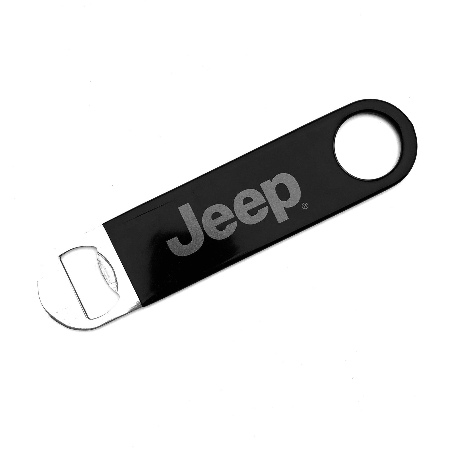 Paddle Bottle Opener - Jeep Text Logo - Speedlogix