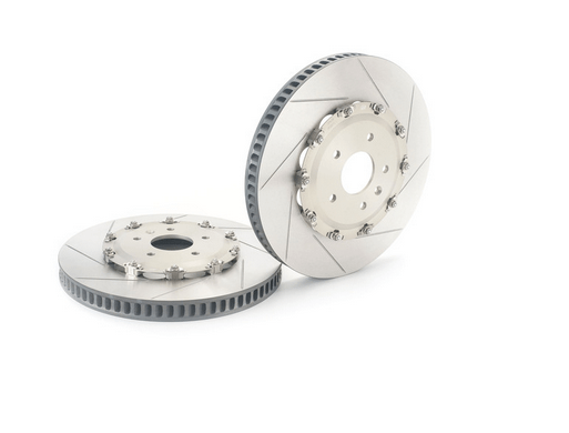 Paragon 2 - Piece Front Brake Rotors 2023 - 2024 Corvette Z06 C8 - Speedlogix