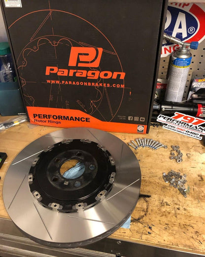Paragon Front Brake Rotor Rings 2021 - 2023 Challenger/Charger - Speedlogix