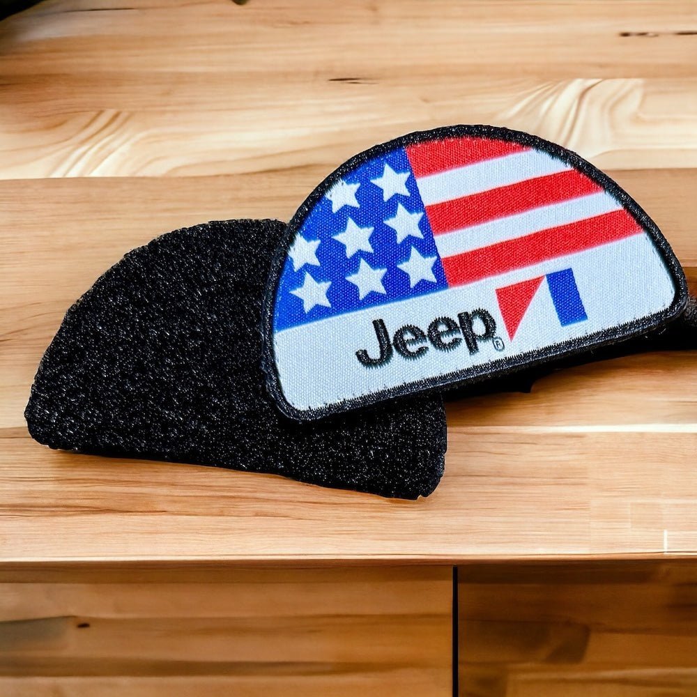 Patch - Jeep® 1970 - 1987 Flag Logo - Speedlogix