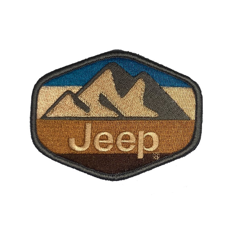 Patch - Jeep Mountain - Tan - Speedlogix