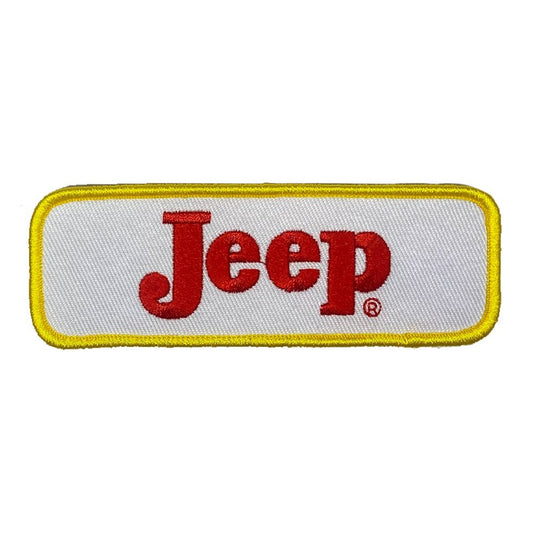 Patch - Jeep Vintage Text - Speedlogix