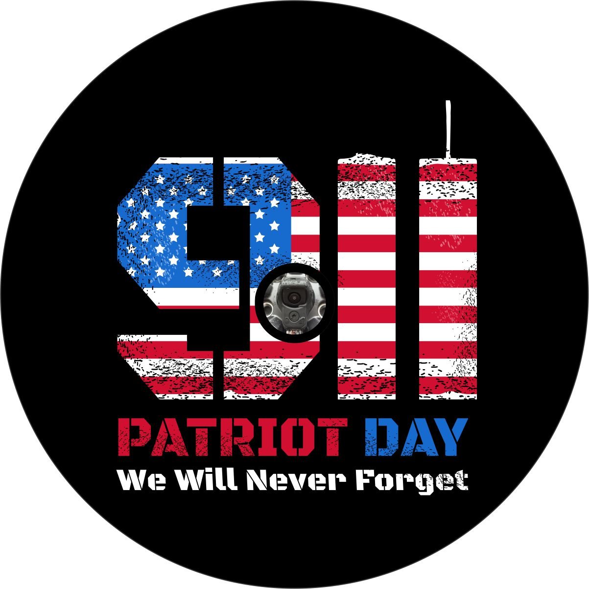 Patriot Day 911 Never Forget Bronco Spare Tire Cover - Speedlogix