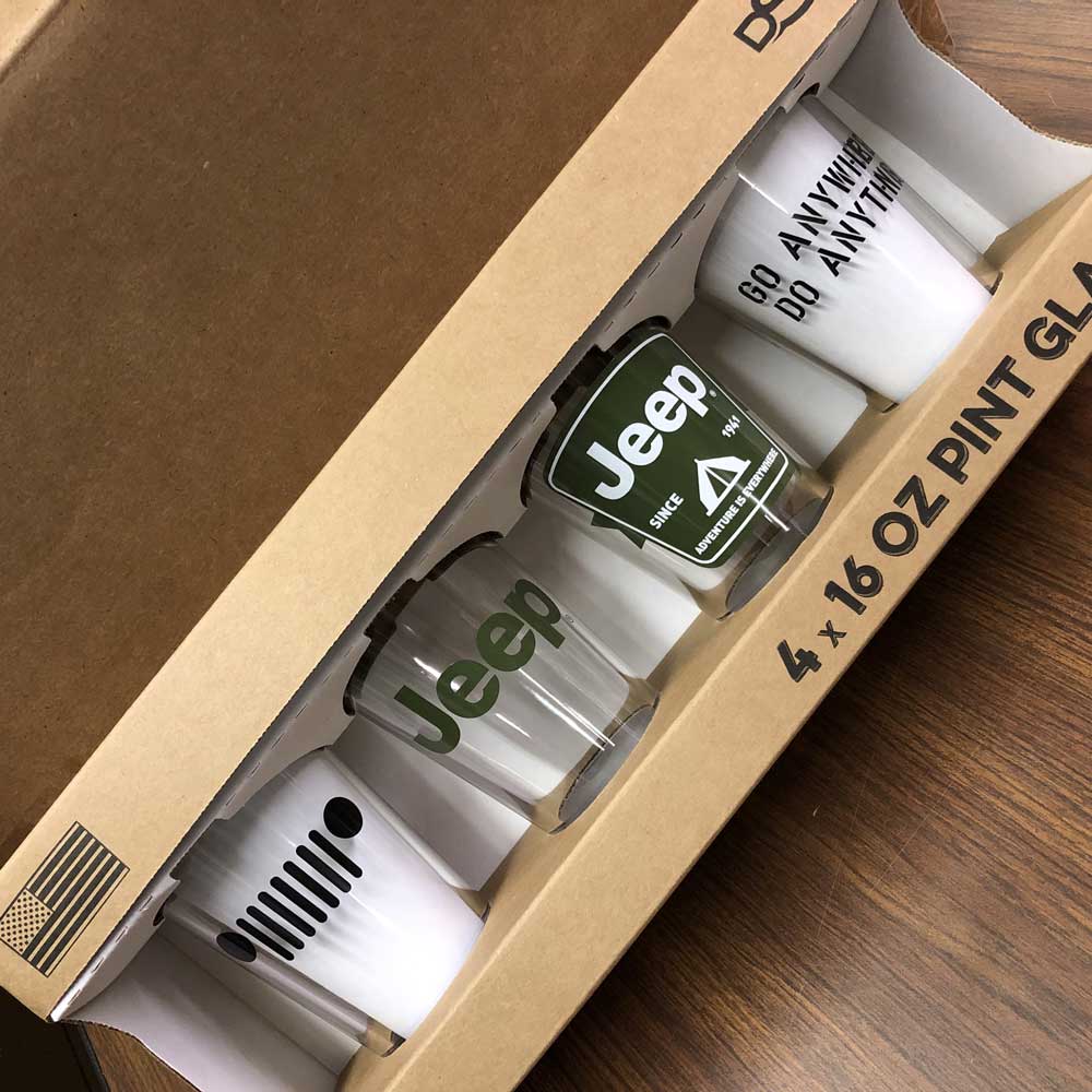 Pint Glass Set - Jeep - Speedlogix