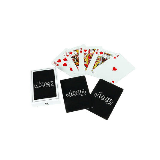 Playing Cards - Jeep Text Logo - Speedlogix