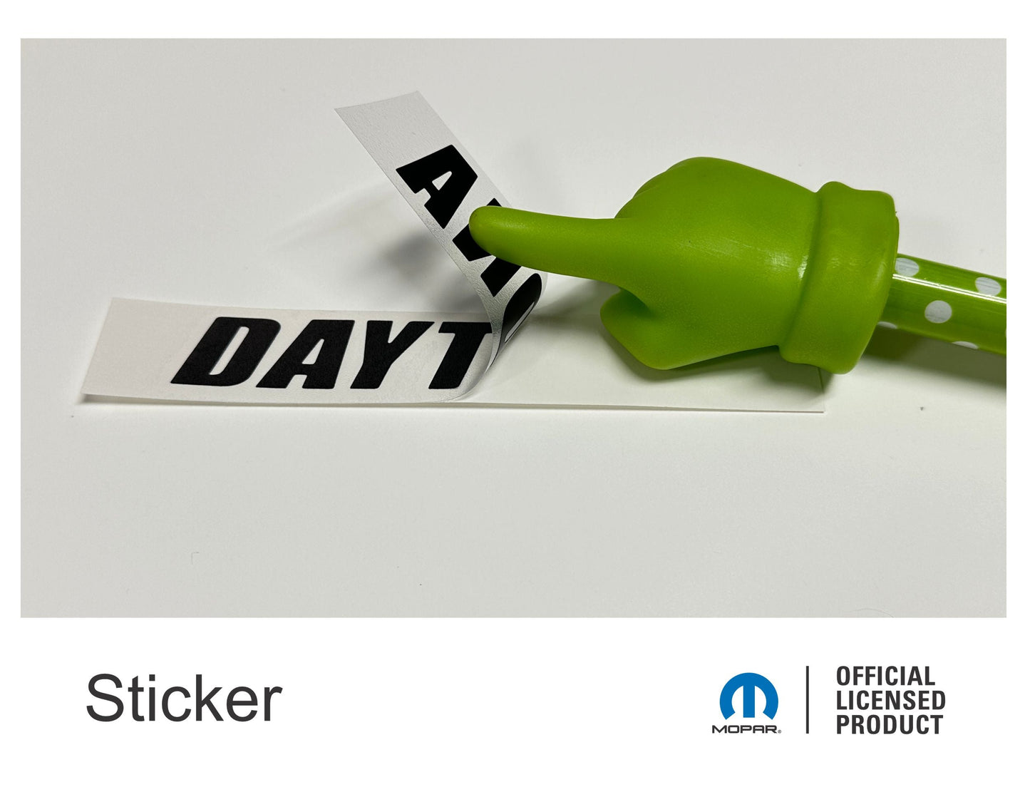 DAYTONA Grille Emblem Overlay Decal  - 17-23 Charger Daytona