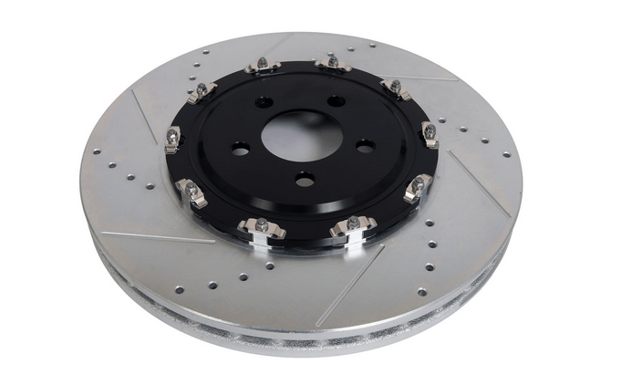 PowerStop Front Rotors, Drilled & Slotted 2015 - 2020 Challenger/Charger (6 - Piston) - Speedlogix