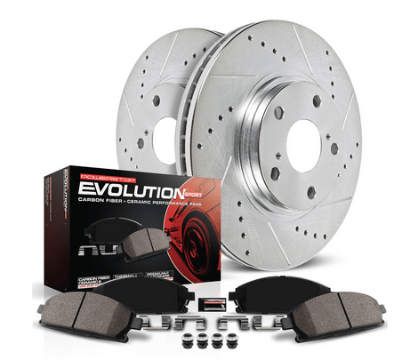 PowerStop Z23 Rear Brake Pad & Rotor Kit 2005 - 2023 Challenger/Charger (4 - Piston) - Speedlogix