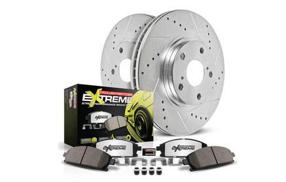 PowerStop Z26 Front Brake Rotor & Pad Kit 2005 - 2023 Challenger/Charger 5.7L - Speedlogix