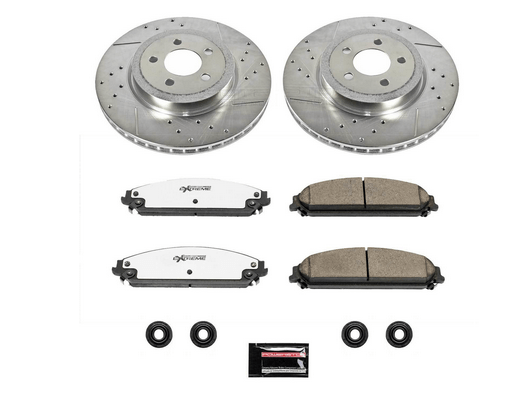 PowerStop Z26 Front Brake Rotor & Pad Kit 2005 - 2023 Challenger/Charger 5.7L - Speedlogix