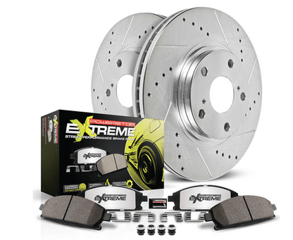 PowerStop Z26 Front Brake Rotor+Pad Kit 2015 - 2020 Challenger/Charger (6 - Piston) - Speedlogix