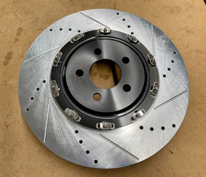 PowerStop Z26 Front Brake Rotor+Pad Kit 2015 - 2020 Challenger/Charger (6 - Piston) - Speedlogix