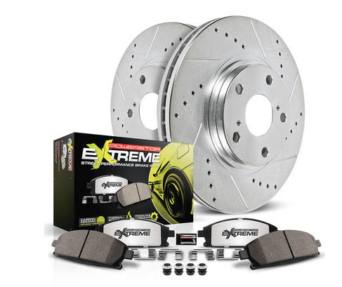 PowerStop Z26 Rear Brake Pad & Rotor Kit 2005 - 2023 Challenger/Charger 6.2L/392/6.4L - Speedlogix