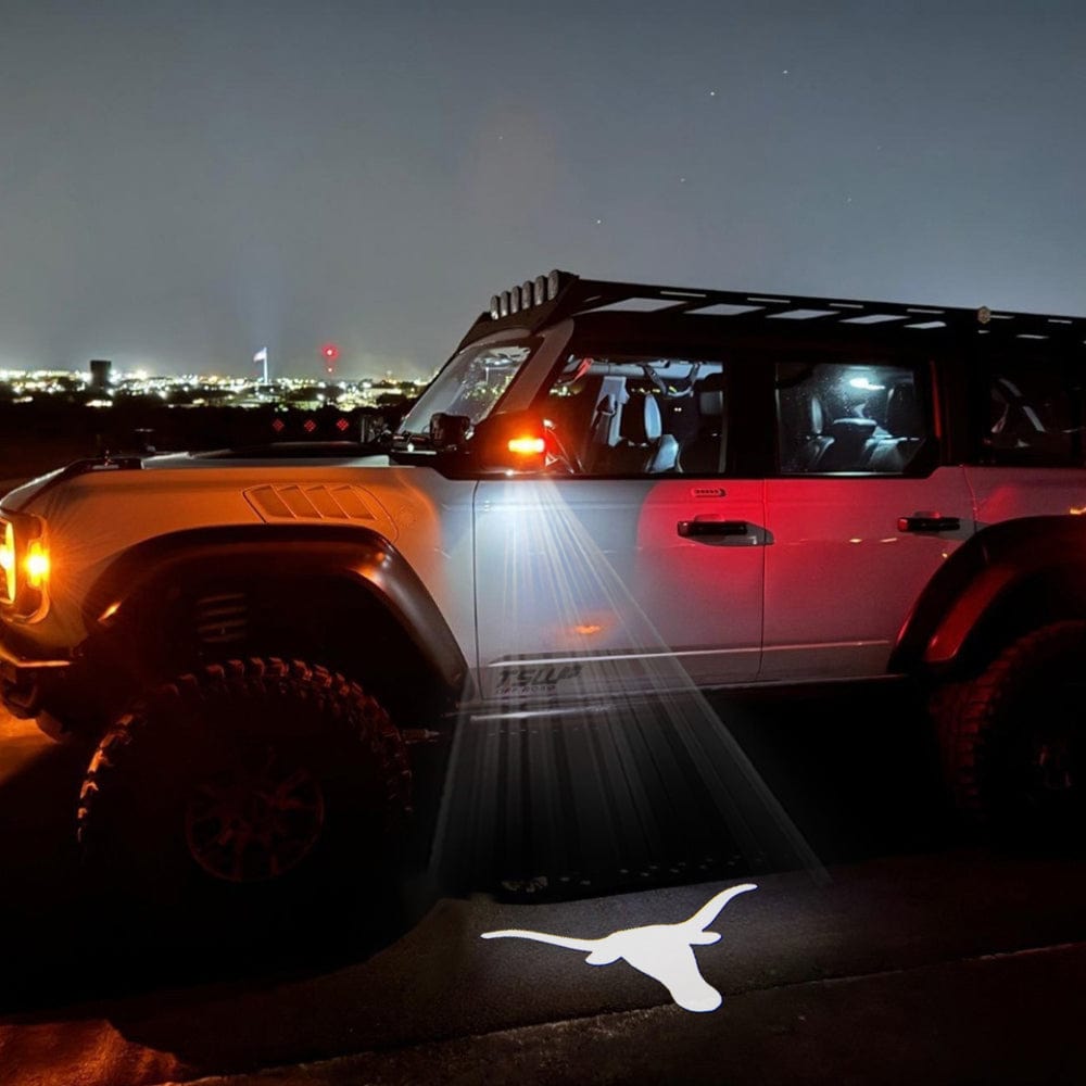 Premium LED Side Mirror Projector Puddle Approach Lights for Ford Bronco 2021 - 2026 - Speedlogix