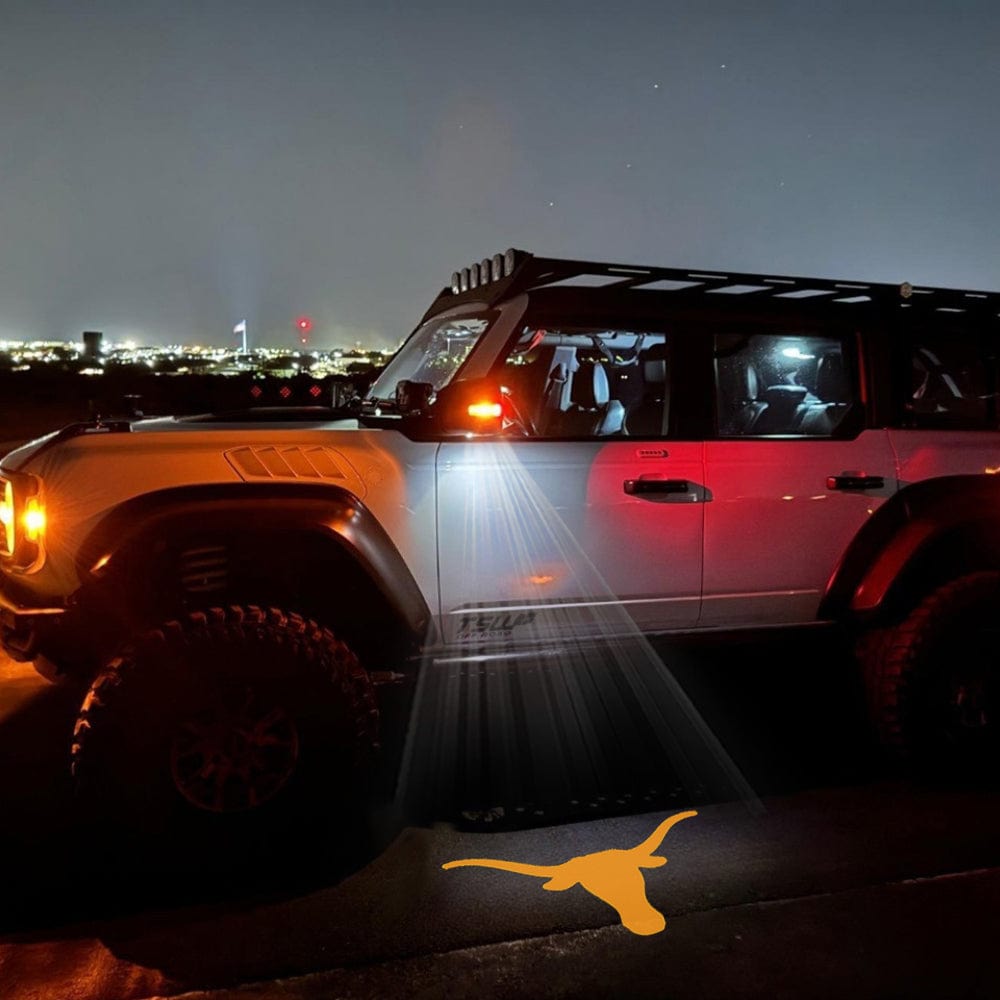 Premium LED Side Mirror Projector Puddle Approach Lights for Ford Bronco 2021 - 2026 - Speedlogix