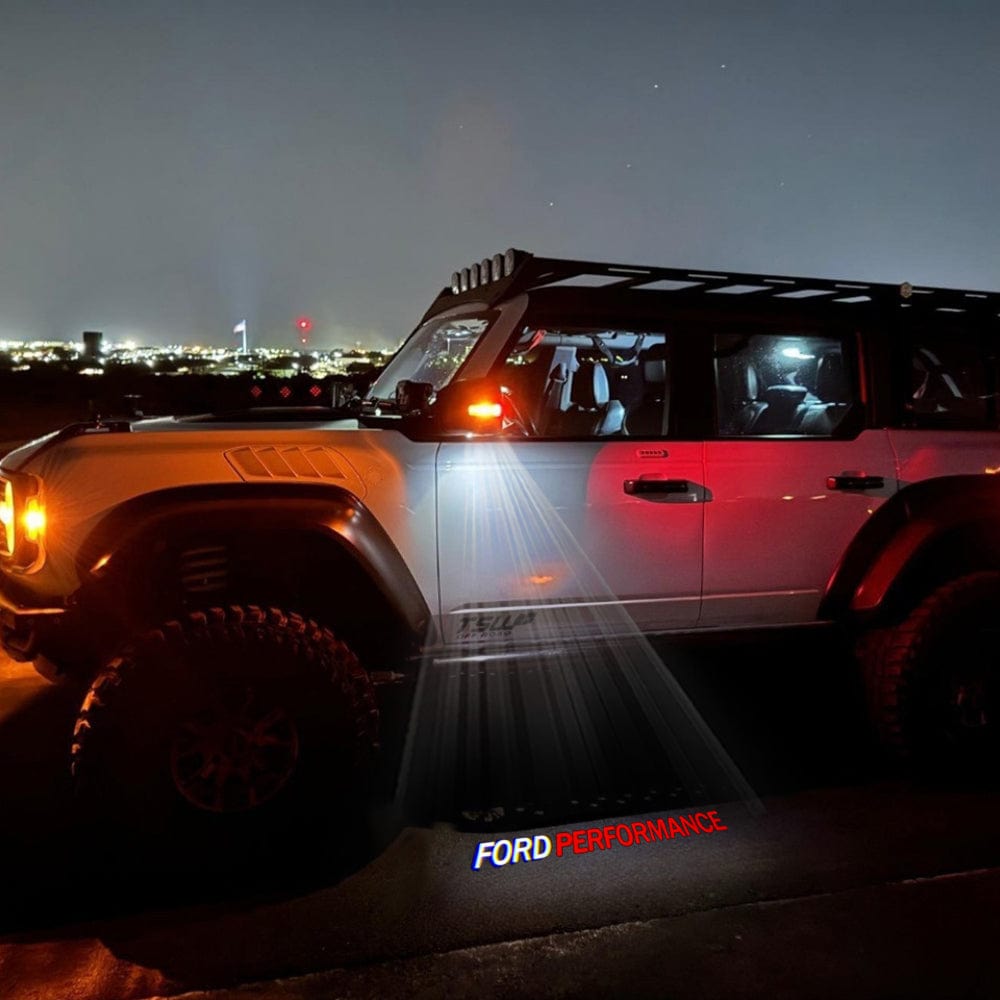 Premium LED Side Mirror Projector Puddle Approach Lights for Ford Bronco 2021 - 2026 - Speedlogix