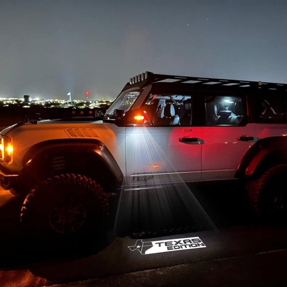 Premium LED Side Mirror Projector Puddle Approach Lights for Ford Bronco 2021 - 2026 - Speedlogix