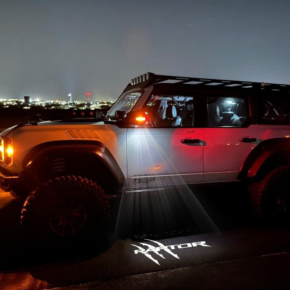 Premium LED Side Mirror Projector Puddle Approach Lights for Ford Bronco 2021 - 2026 - Speedlogix