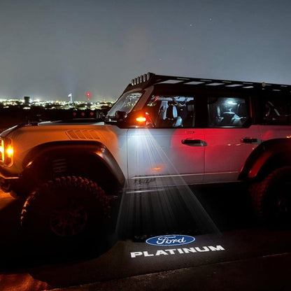 Premium LED Side Mirror Projector Puddle Approach Lights for Ford Bronco 2021 - 2026 - Speedlogix