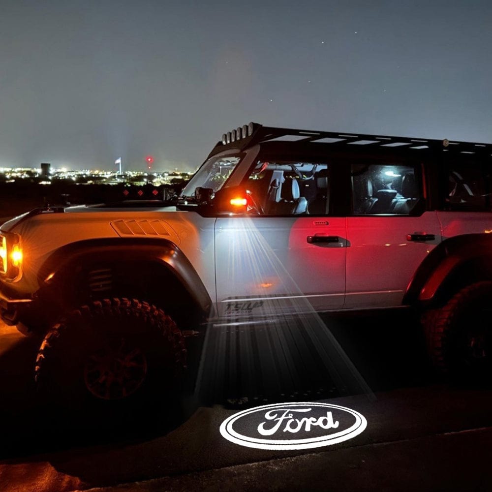 Premium LED Side Mirror Projector Puddle Approach Lights for Ford Bronco 2021 - 2026 - Speedlogix