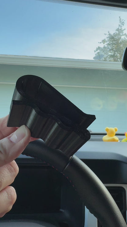 Visor Clip Sunglasses Holder, Universal Fit