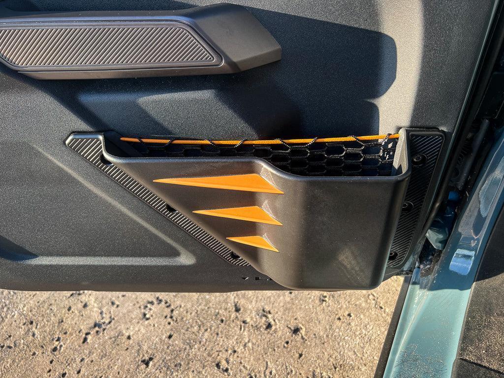 Printed Series ABS Bin Fin Overlays (Front) - 2021+ Bronco - Speedlogix