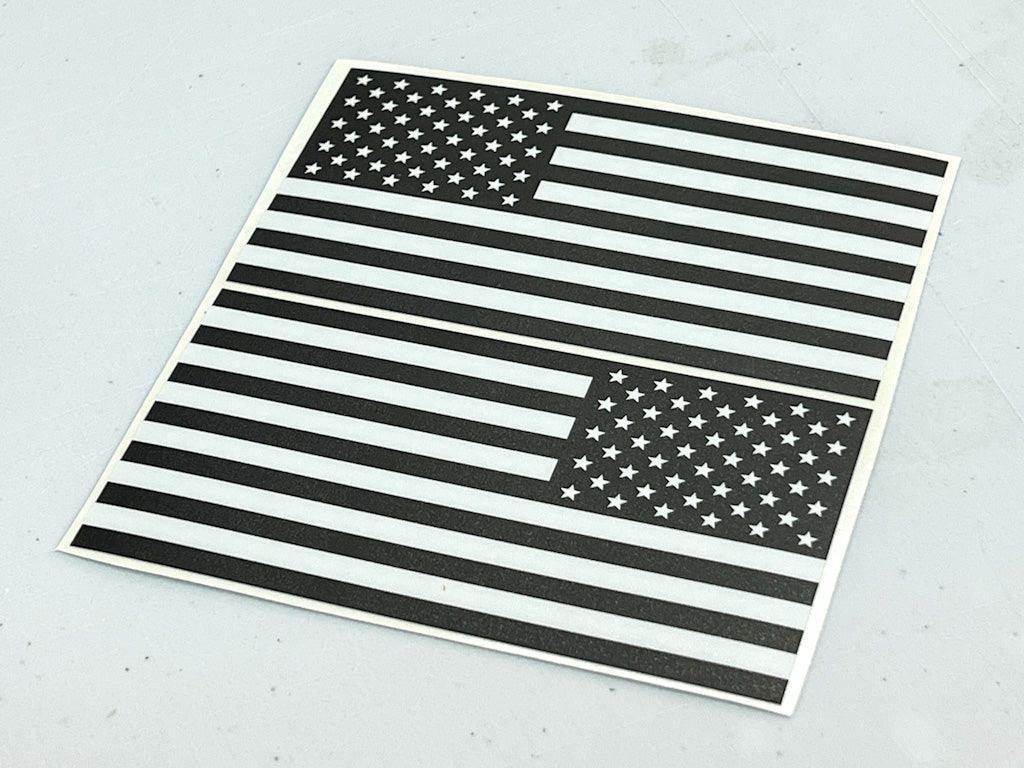 Printed Series American Flag Fender Stickers - 2021+ Bronco / Bronco Sport / Jeep / Universal - Speedlogix
