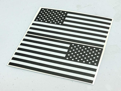 Printed Series American Flag Fender Stickers - 2021+ Bronco / Bronco Sport / Jeep / Universal - Speedlogix