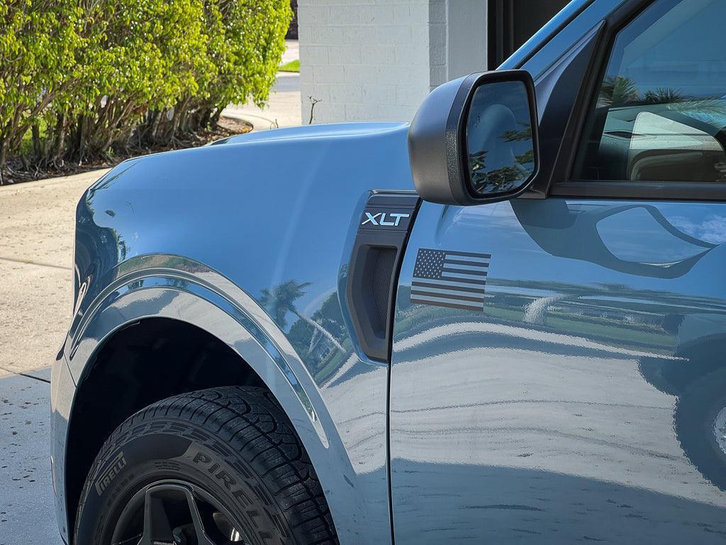 Printed Series American Flag Fender Stickers - 2021+ Bronco / Bronco Sport / Jeep / Universal - Speedlogix