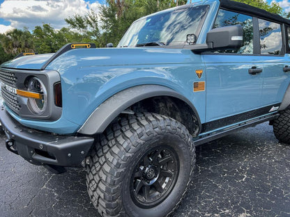 Printed Series American Flag Fender Stickers - 2021+ Bronco / Bronco Sport / Jeep / Universal - Speedlogix