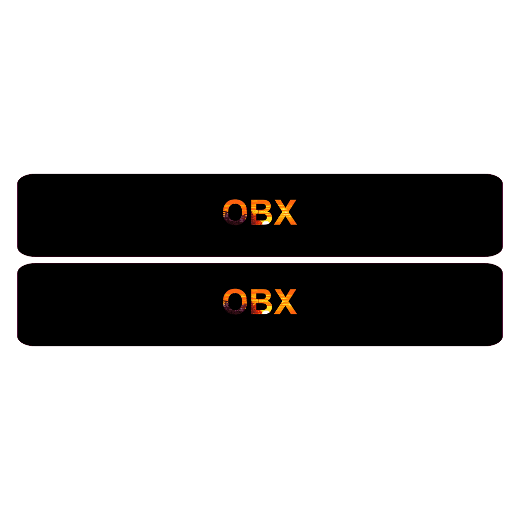 Printed Series Door Sill Protectors - 2021+ Bronco 2/4 Door - Speedlogix