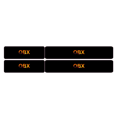 Printed Series Door Sill Protectors - 2021+ Bronco 2/4 Door