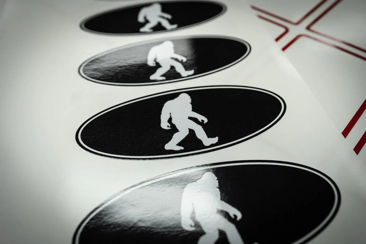 Printed Series Ford Bronco Rear Oval Emblem Overlays (Full Print) - 2021+ Bronco / Bronco Sport