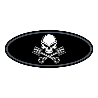 Printed Series Ford Bronco Rear Oval Emblem Overlays (Full Print) - 2021+ Bronco / Bronco Sport