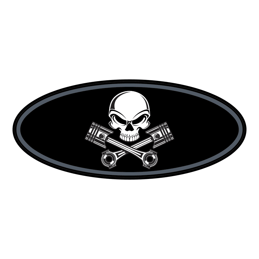 Printed Series Ford Bronco Rear Oval Emblem Overlays (Full Print) - 2021+ Bronco / Bronco Sport - Speedlogix